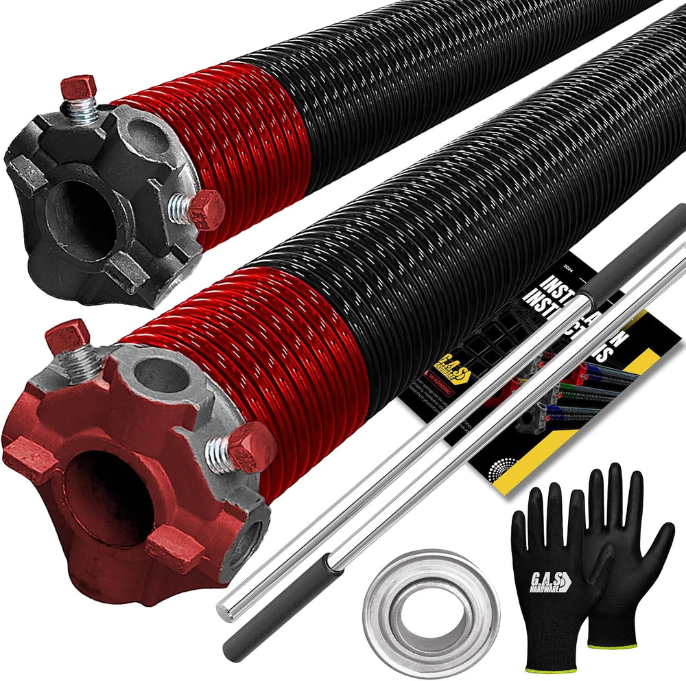 Garage Door Torsion Spring 225x1.75x29 Includes 1” Steel Bearing, Non-Slip