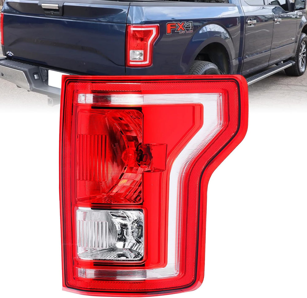 Boine Right Passenger Side Tail Light Compatible With 2015 2016 2017 Ford F15...