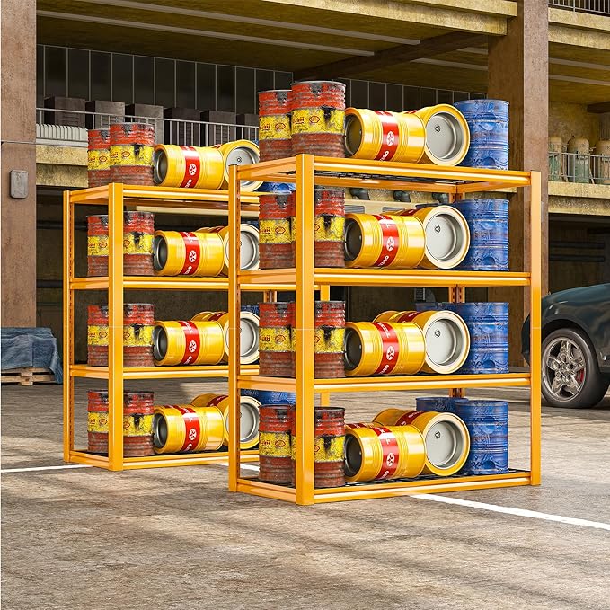 REIBII 40" W Garage Shelving 2240 LBS Storage Shelves Adjustable Heavy Duty