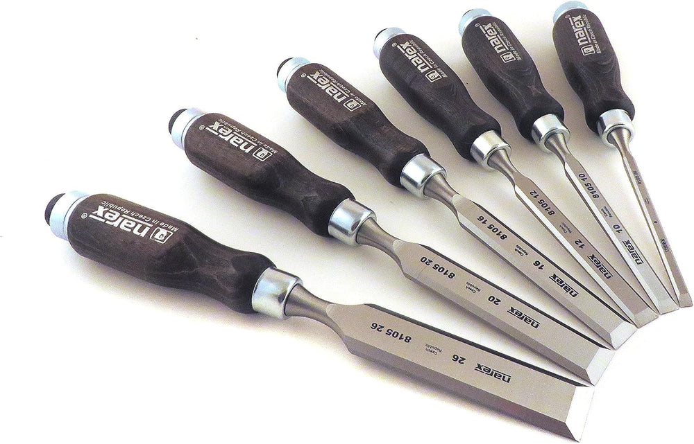 Narex 6 pc Set 6 mm (1/4), 10 (3/8), 12 (1/2), 16 (5/8), 20 (13/16), 26 (1-1/...