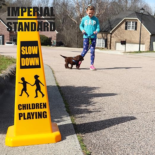 Imperial Standard Children Playing Cone (4 Pack)