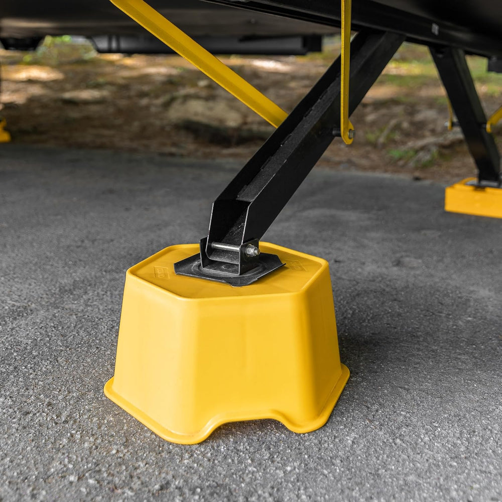 Camco Stabilizer RV Jack Support - Features 7” of Lift & Extra Stability ...