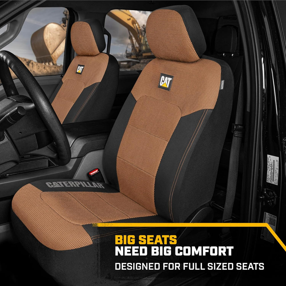 Cat® MeshFlex Automotive Seat Covers for Cars Trucks and SUVs (Set of 2) – Be...