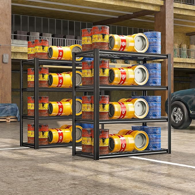 REIBII 40" W Garage Shelving 2240 LBS Storage Shelves Adjustable Heavy Duty