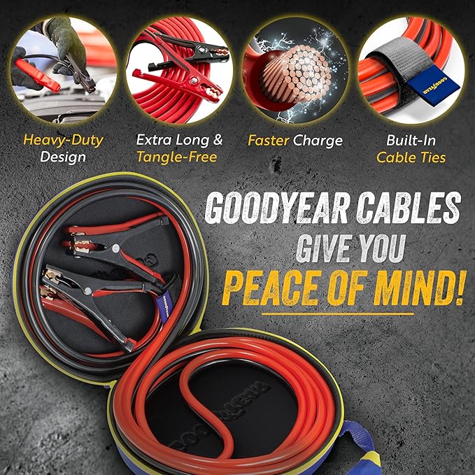 GOODYEAR Heavy Duty Jumper Cables