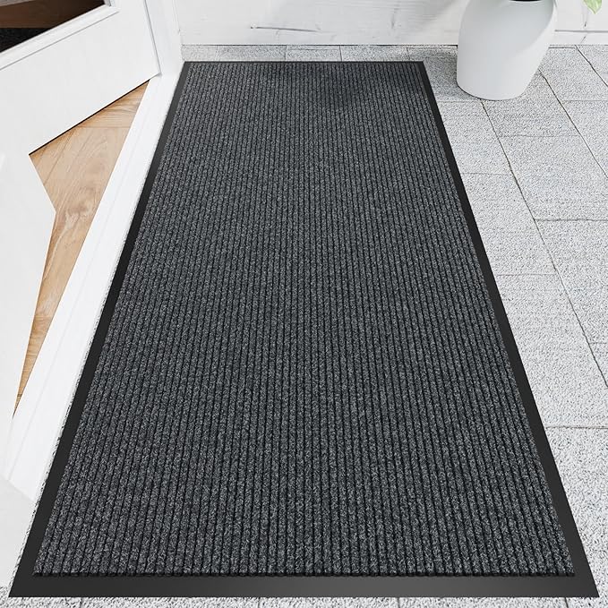 Front Door Mat, Commercial Door Mats Entrance, Low Profile Welcome Mats Non-Slip