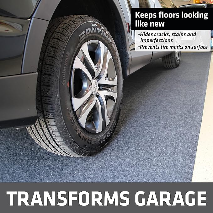 Drymate Garage Floor Mat, Protects Surfaces, Transforms Garage, Waterproof
