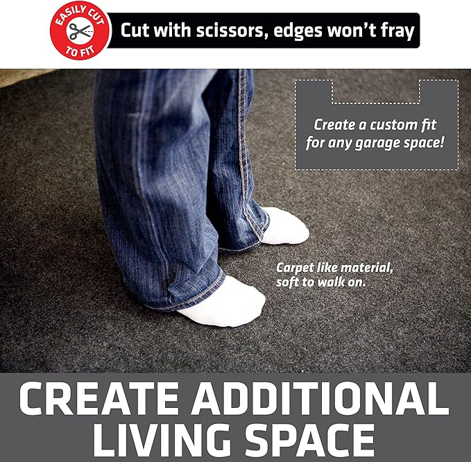 Drymate Garage Floor Mat, Protects Surfaces, Transforms Garage, Waterproof