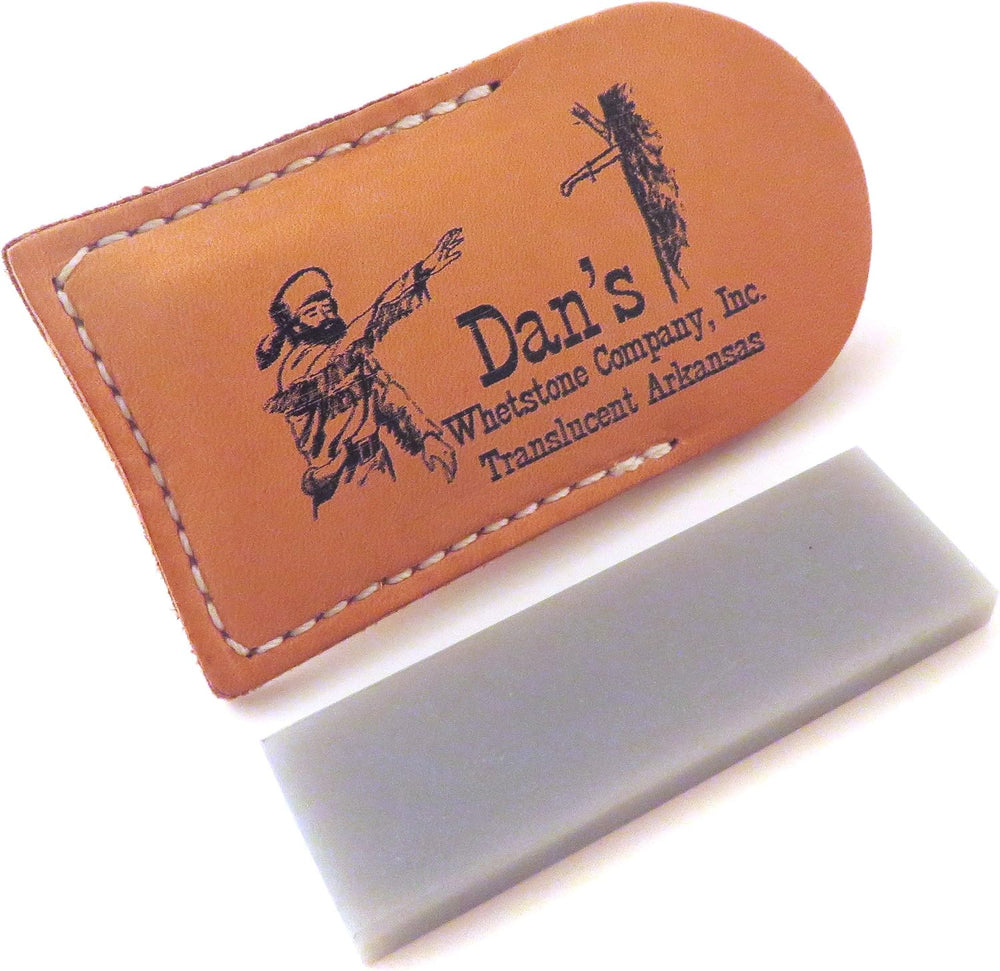 Genuine Arkansas Translucent (Extra Fine) Pocket Knife Sharpening Stone Whets...