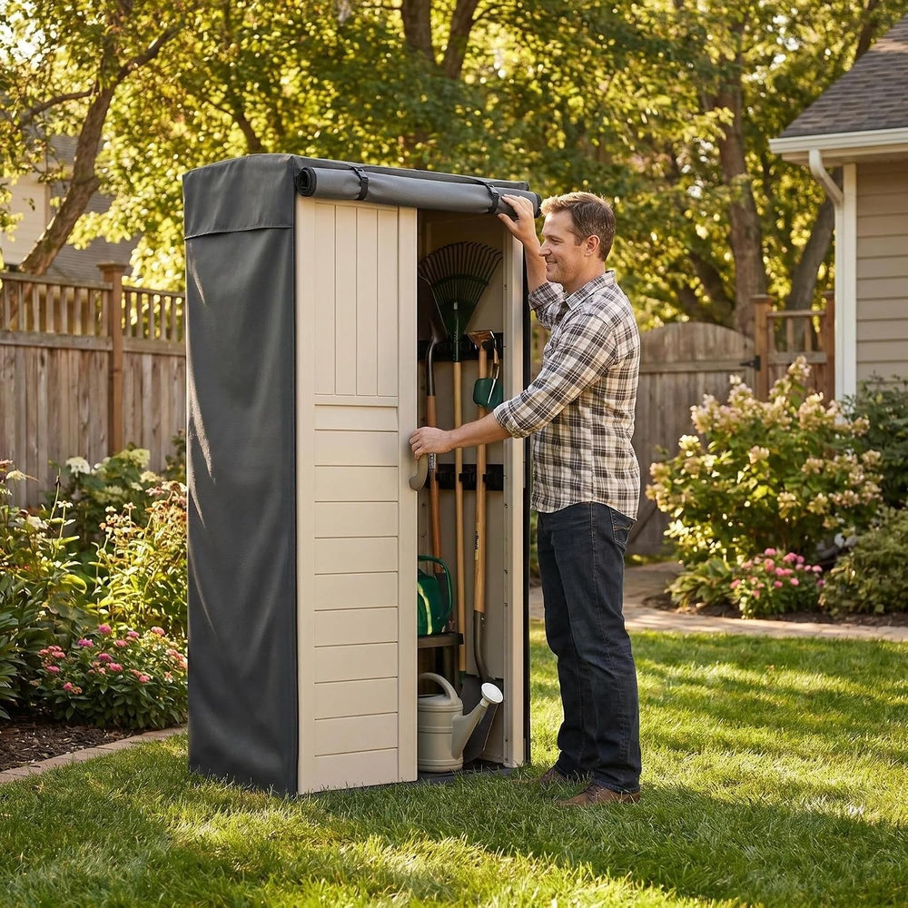 Outdoor Storage Shed Cover 33"x27"x72" (Cover Only Excludes th...