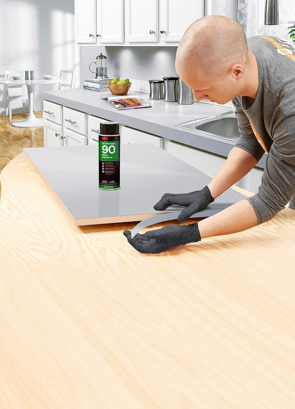 3M Super 77 Multipurpose Permanent Spray Adhesive Glue, Paper, Cardboard, Fab...