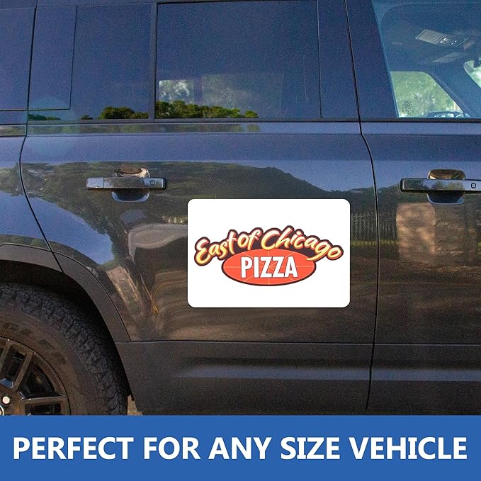 Custom Car Magnet Signs for Businesses 2 pk