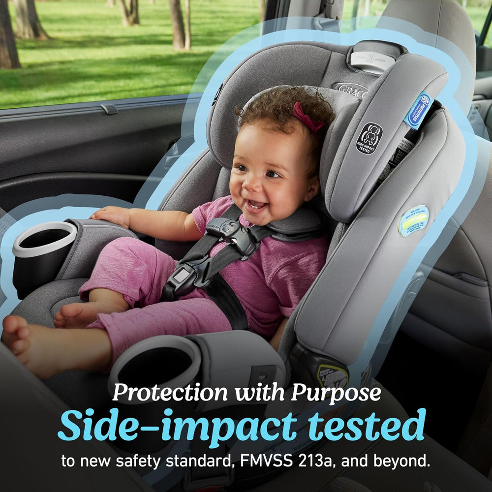Graco 4Ever DLX 4-in-1 Convertible Car Seat, Charlie