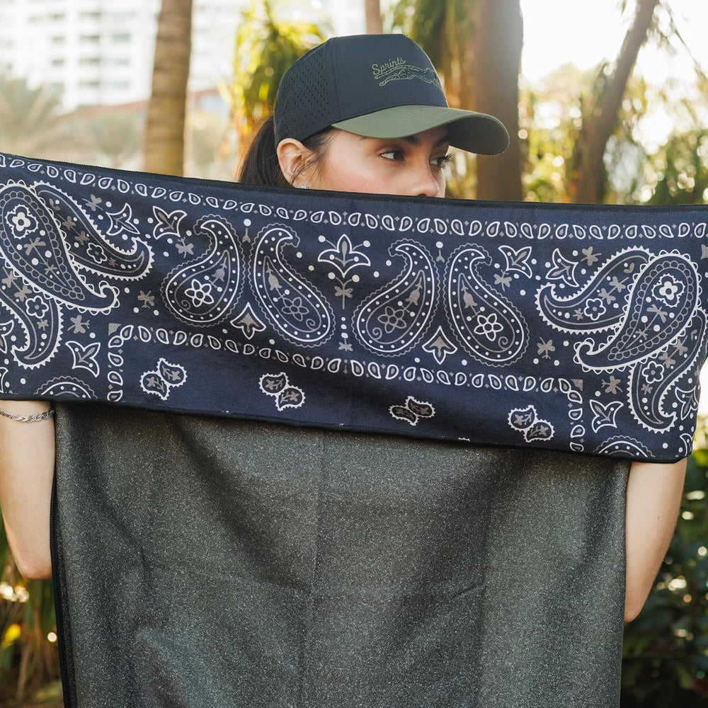 Sprints Athletic Running Towel, Full-Sized, Car Seat Cover - Performance Micr...