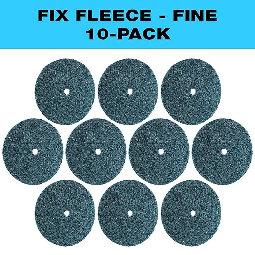 CS Unitec 80652 FIX Fleece Disc (Pack of 10)