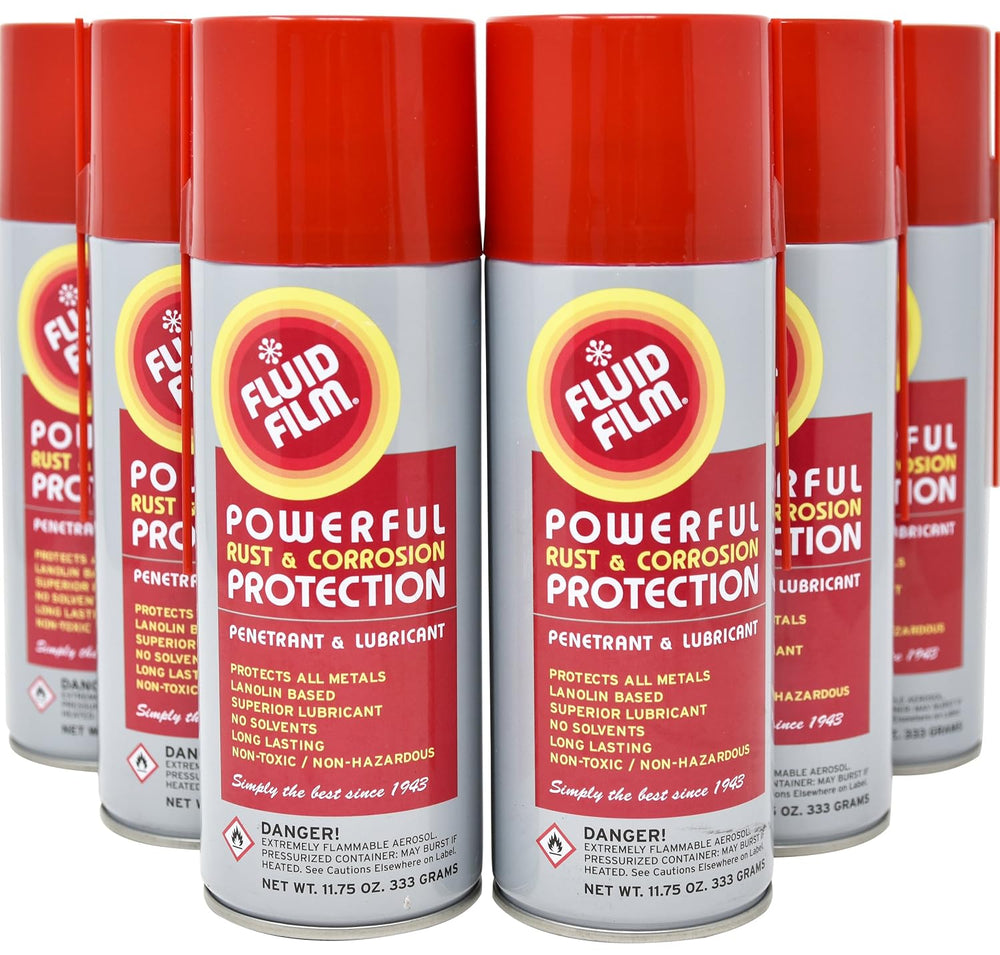 Fluid Film Rust & Corrosion Protection, Metal Surface Penetrant & Lub...