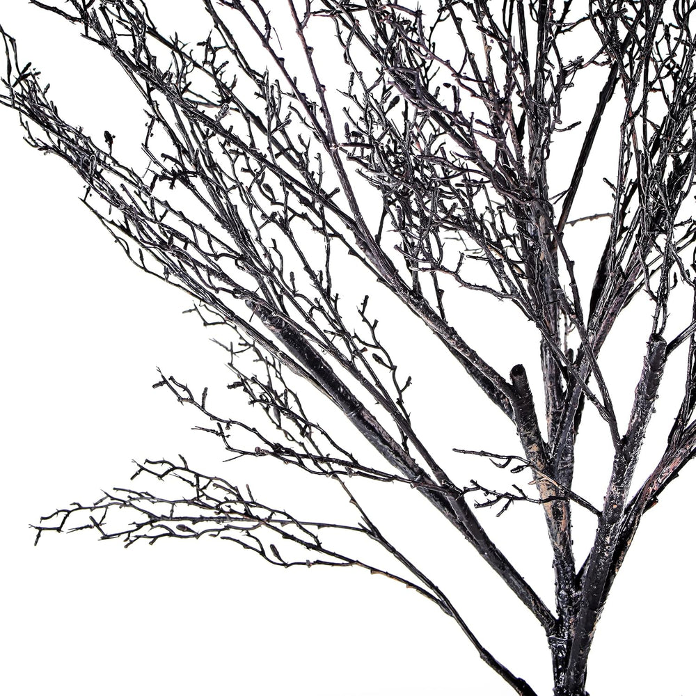 National Tree Company Artificial Tree Decoration, Black, Leafless, Includes S...