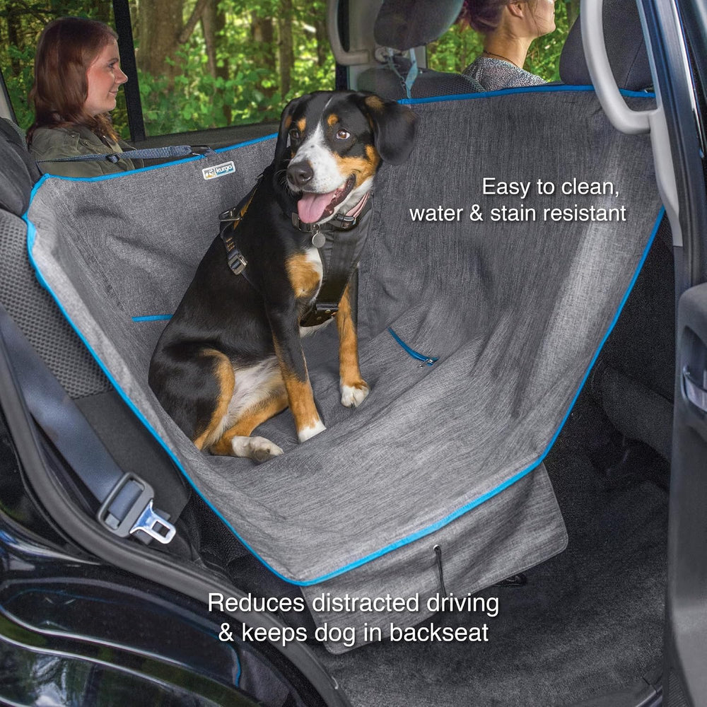 Kurgo Half Hammock Seat Cover, Heather Grey