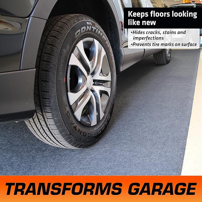Armor All Original Garage Floor Mat, Protects Surfaces, Transforms Garage