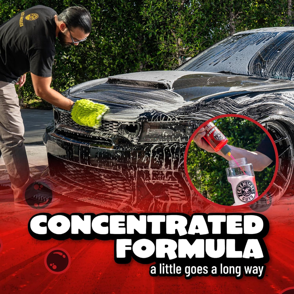 Chemical Guys CWS_101 Maxi-Suds II Foaming Car Wash Soap (Works with Foam Can...