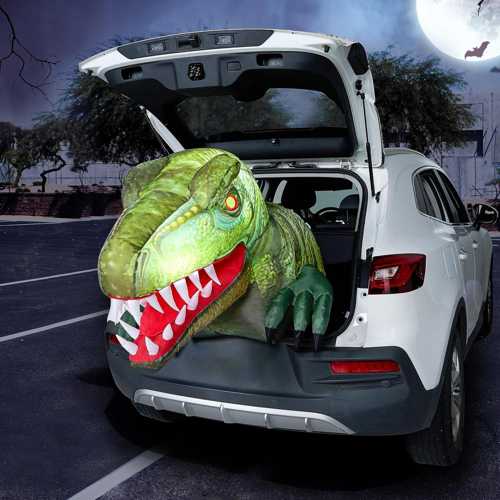 Joiedomi Animated Halloween Inflatable Outdoor Decorations, Trunk or Treat Ca...
