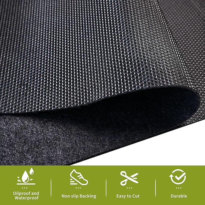 Oil Spill Mat - 96" x 60" Absorbent Oil Garage Floor Mat