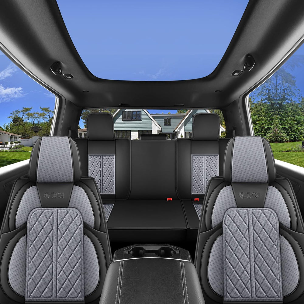 Car Seat Cover Custom Fit for Dodge Ram 1500 2500 3500 2002-2026 Faux Leather...