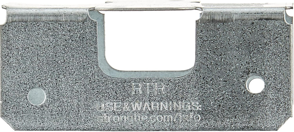 Simpson Strong-Tie Rigid Tie Connector RTR-50 - 20-Gauge Alloy Steel, Corner ...