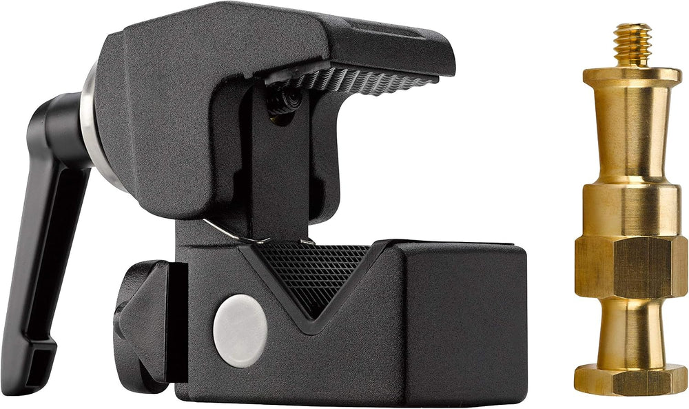 Kupo Convi Clamp Kit with Adjustable Handle Black and 1/4"-20 Hex Stud f...