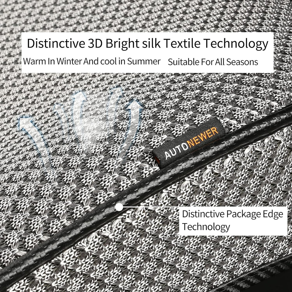 Auto Newer Breathable Universal Four Seasons Car Seat Covers，Luxury Car Seat ...