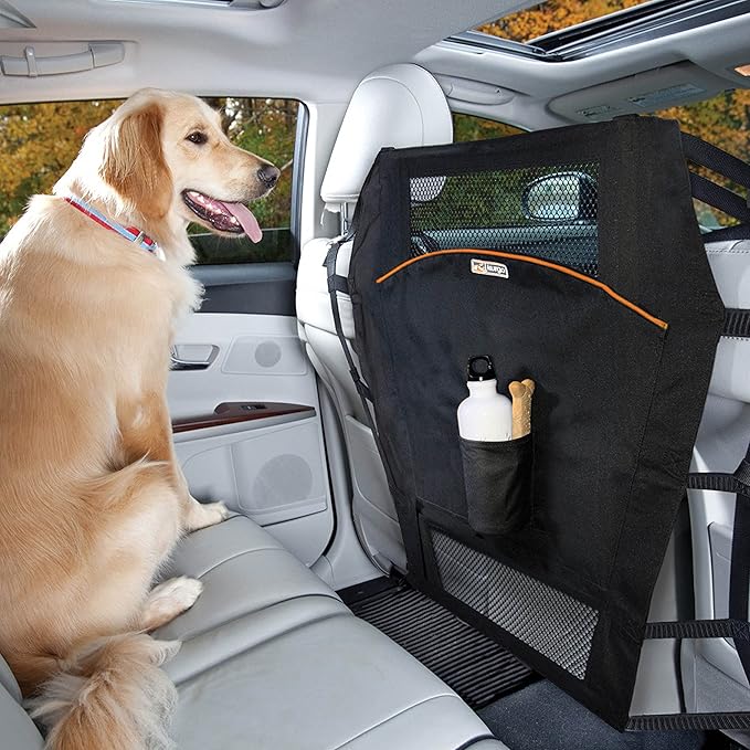 Kurgo Backseat Dog Barrier for Cars & SUV, Automotive Pet Barrier, Backseat