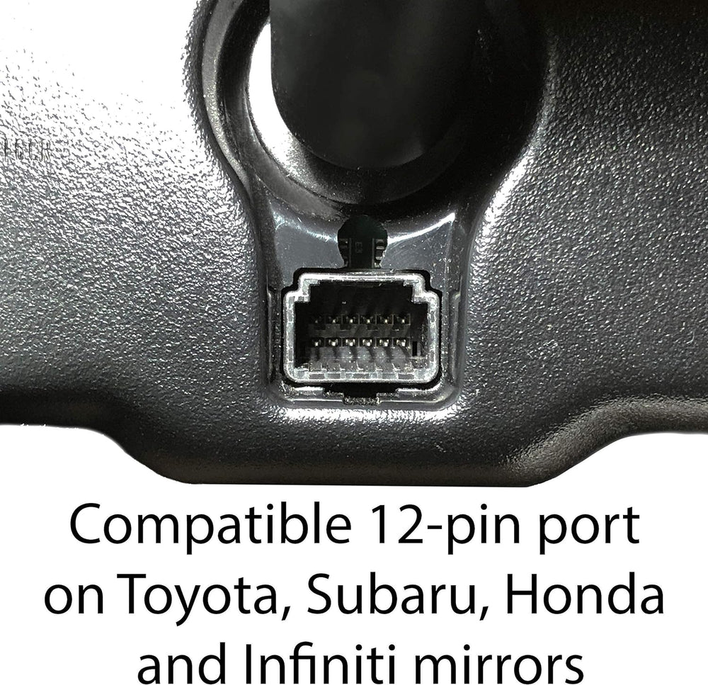 Dongar Dash Cam Power Adapter (12-pin Type A) - Compatible w Tacoma (15-23), ...