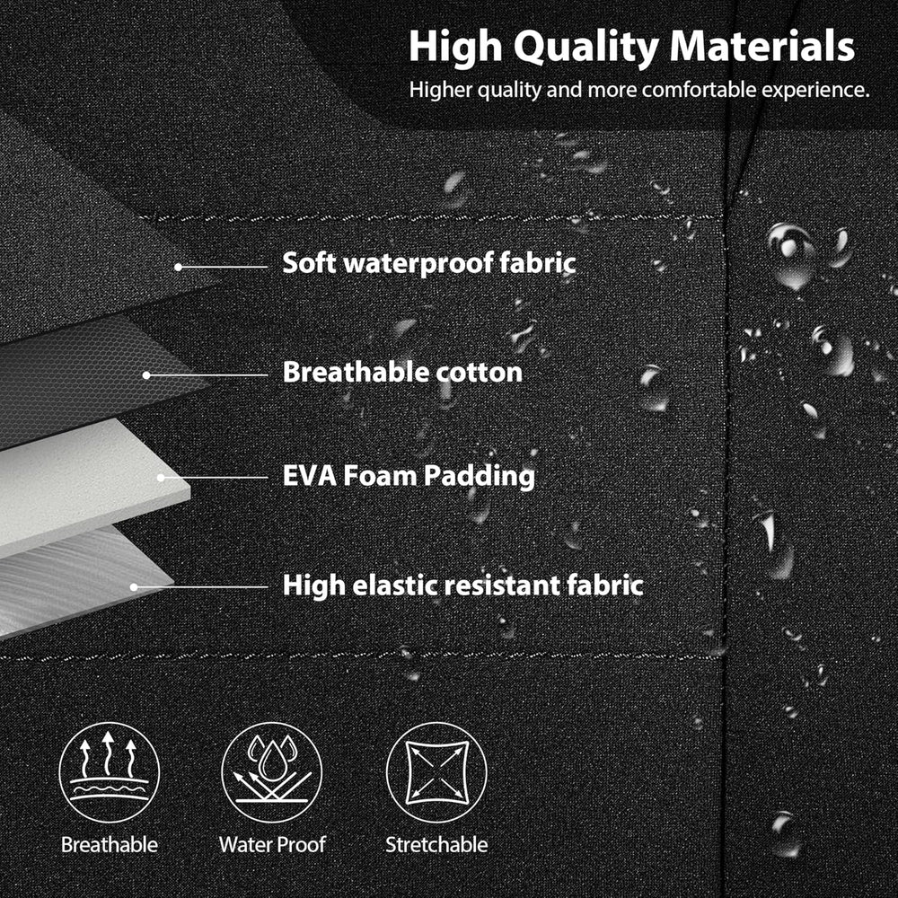 CAR PASS Neoprene EVA Waterproof car seat Covers Front Seats Only, Universal ...