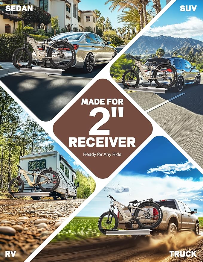 Hitch Mount Single Bike Rack