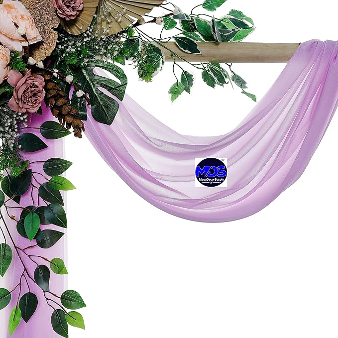 MDS Halloween Chiffon Draping Fabric - 2 Panel, 30" Wide x 100ft Long - ...
