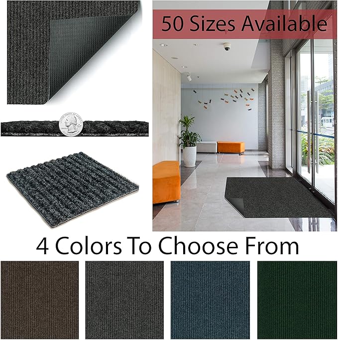 KOECKRITZ Heavy Duty Durable All Weather Indoor/Outdoor Non Slip Entrance Mat