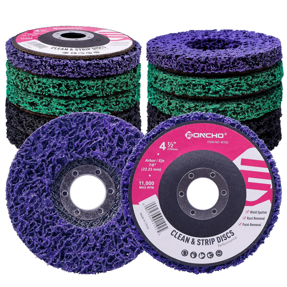 Stripping Discs 4-1/2" Paint & Rust Removal Wheels for Angle Grinder...