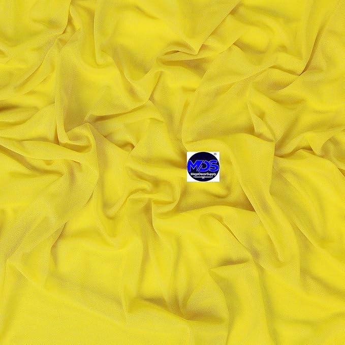 MDS Halloween Chiffon Draping Fabric - 1 Panel, 30" Wide x 30ft Long - S...